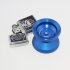 Magic Yo Yo Ball Aluminum Professional Bundle Ball  U Type Bow Shape  Professional Alloy Purple green
