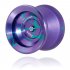 Magic Yo Yo Ball Aluminum Professional Bundle Ball  U Type Bow Shape  Professional Alloy Purple green