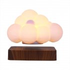Maglev Cloud Lamp RGB Magnetic Levitating Table Lamp 360 Degrees Rotating Touch Control Night Light Desk Ornaments For Home Office Decor Birthday Gifts For Men Women Friends EU Plug