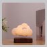 Maglev Cloud Lamp RGB Magnetic Levitating Table Lamp 360 Degrees Rotating Touch Control Night Light Desk Ornaments For Home Office Decor Birthday Gifts For Men 