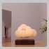 Maglev Cloud Lamp RGB Magnetic Levitating Table Lamp 360 Degrees Rotating Touch Control Night Light Desk Ornaments For Home Office Decor Birthday Gifts For Men 