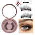 Magnet False Eyelashes Natural Black Handmade 3D Mink Lashes Long Fake Eyelash