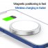 Magnetic 15w Wireless Charger Phone Holder Fast Charger Dock Pd Plug Wireless Charge white