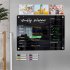 Magnetic Acrylic Calendar Board For Fridge Weekly Planner Reusable Dry Erase Schedule Board With 6 Markers For Home Office School with 6 pens