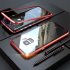 Magnetic Adsorption Metal Tempered Glass Case for Samsung Galaxy S9 S8  Plus Cover LY94