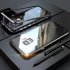 Magnetic Adsorption Metal Tempered Glass Case for Samsung Galaxy S9 S8  Plus Cover LY94