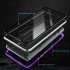 Magnetic Adsorption Metal Tempered Glass Case for Samsung Galaxy S9 S8  Plus Cover LY94
