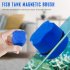 Magnetic Brush Glass Cleaning Window Algae Scraper for Aquarium Fish Bowl  blue