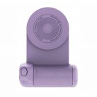 Magnetic Camera Handle Camera Bracket Smart Bluetooth Selfie Desktop Wireless Charging Stand Dark purple Upgrade