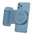 Magnetic Camera Handle Camera Bracket Smart Bluetooth Selfie Desktop Wireless Charging Stand Navy blue Upgrade