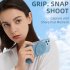 Magnetic Camera Handle Camera Bracket Smart Bluetooth Selfie Desktop Wireless Charging Stand Navy blue Upgrade