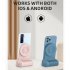 Magnetic Camera Handle Camera Bracket Smart Bluetooth Selfie Desktop Wireless Charging Stand black Upgrade