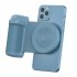 Magnetic Camera Handle Mobile Phone Shelf Selfie Magnetic Suction Wireless Charging Bracket Desktop Charger Pink Wireless Charging