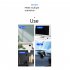 Magnetic Car Phone Holder 360 Rotating Multi angle Support Folding Black Silver