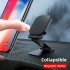 Magnetic Car Phone Holder Dash Board Magnet Mobile Holders Folding Adjustable Magnet Support Desktop Bracket black