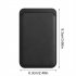 Magnetic Card Holder Case Compatible For Magsafe Iphone 13 11 12 Pro Max Mini Leather Wallet Cover Pocket black