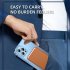 Magnetic Card Holder Case Compatible For Magsafe Iphone 13 11 12 Pro Max Mini Leather Wallet Cover Pocket black