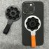 Magnetic Cell Phone Holder Suction Cup Phone Wall Mirror Mount Universal Cell Phone Stand For All Mobile Phones black
