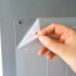 Magnetic Clear Acrylic Calendar For Fridge Includes 6 Colorful Highlight Markers Planning Boards Fridge Magnet Sticker as shown in the picture