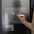 Magnetic Clear Acrylic Calendar For Fridge Includes 6 Colorful Highlight Markers Planning Boards Fridge Magnet Sticker as shown in the picture