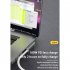 Magnetic Data Cable Type c Charging Converter Pd Adapter Cable Compatible For Ios Magsafe Laptop silver   white 1st generation L head