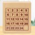 Magnetic Digital Huarong Road Jigsaw Puzzle Chinese Number Intellectual Toys For Kids Gifts 3x3