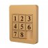 Magnetic Digital Huarong Road Jigsaw Puzzle Chinese Number Intellectual Toys For Kids Gifts 3x3