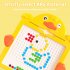 Magnetic Dots Board For Toddlers Magnetic Dot Art Drawing Board Preschool Educational Toys For Boys Girls Gifts extra large
