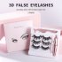 Magnetic Eyelash   Liquid Eyeliner set Magnetic False Eyelashes Tweezer Set Eyelash Extension Tools D04