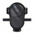 Magnetic Gravity Car Phone Holder 360 degree Rotating Air Vent Mount Phone Gps Support Non slip Stand black