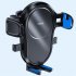Magnetic Gravity Car Phone Holder 360 degree Rotating Air Vent Mount Phone Gps Support Non slip Stand black