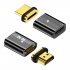 Magnetic HDTV Adapter HDTV To HDTV 19 Pins 8K 60Hz 48Gbps Convertor For Tablet Laptop TV Monitor Computer Projectors silver