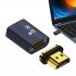 Magnetic HDTV Adapter HDTV To HDTV 19 Pins 8K 60Hz 48Gbps Convertor For Tablet Laptop TV Monitor Computer Projectors silver