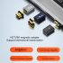Magnetic HDTV Adapter HDTV To HDTV 19 Pins 8K 60Hz 48Gbps Convertor For Tablet Laptop TV Monitor Computer Projectors silver