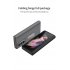 Magnetic Hinge Phone  Cover Holder Case Ultra thin Folding Bracket Stand W22 Creative Protective Case Compatible For Zfold3 black