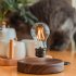 Magnetic Led Light Levitating Lamp With Touch Switch 60 Lumen LED Bulb 360 Degree Automatic Rotation Night Light For Living Room Study Bedroom Office EU plug