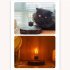 Magnetic Led Light Levitating Lamp With Touch Switch 60 Lumen LED Bulb 360 Degree Automatic Rotation Night Light For Living Room Study Bedroom Office US Plug