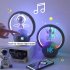 Magnetic Levitation Astronaut Spaceman Bluetooth Speaker RGB Mini Radio Portable Audio Subwoofer 598a Gold