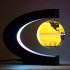 Magnetic Levitation Globe With LED Light C Shape Base Floating World Map Globe Great Technology Graduation Gift US Plug
