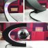 Magnetic Levitation Globe With Colored LED Lights C Shaped Floating Globe Earth Planet Ball For Gift Home Office Desk Decoration US plug