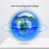 Magnetic Levitation Globe With LED Light C Shape Base Floating World Map Globe Great Technology Graduation Gift US Plug