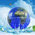 Magnetic Levitation Globe With LED Light C Shape Base Floating World Map Globe Great Technology Graduation Gift US Plug