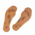 Magnetic Massage Insoles Improve Blood Circulation Relieve Feet Pain Massage Insoles brown L  40 45  