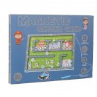 Magnetic Maze Wooden Color Pattern Recognize Sorting Activity Board Educational Toys For Boys Girls Birthday Gifts As shown