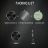 Magnetic  Metal  Plate Iron Sheet Disk Sticker For Magnetic Car Phone Holder Magnet Stand silver
