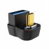Magnetic OTG USB Type C Adapter Usb3 0 Female to Type c Male Connector 10gbps Fast Charging Black Middle Elbow