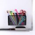 Magnetic Pencil Holder Extra Strong Magnets Mesh Marker Holder Perfect For Whiteboard Refrigerator Locker Accessories double grid