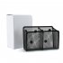 Magnetic Pencil Holder Extra Strong Magnets Mesh Marker Holder Perfect For Whiteboard Refrigerator Locker Accessories double grid