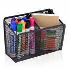 Magnetic Pencil Holder Extra Strong Magnets Mesh Marker Holder Perfect For Whiteboard Refrigerator Locker Accessories double grid
