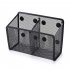Magnetic Pencil Holder Extra Strong Magnets Mesh Marker Holder Perfect For Whiteboard Refrigerator Locker Accessories double grid